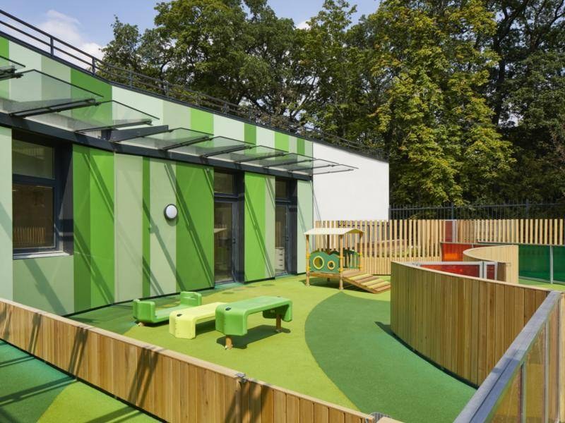 Le Domaine de Pénélope, Le Plessis-Robinson · nursery courtyard – Foncier Promoteur Immobilier